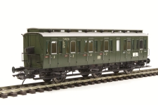 Lenz 41163-01 - 0 - Abteilwagen preußischer Bauart C3, 2. Klasse, DB, Ep. III